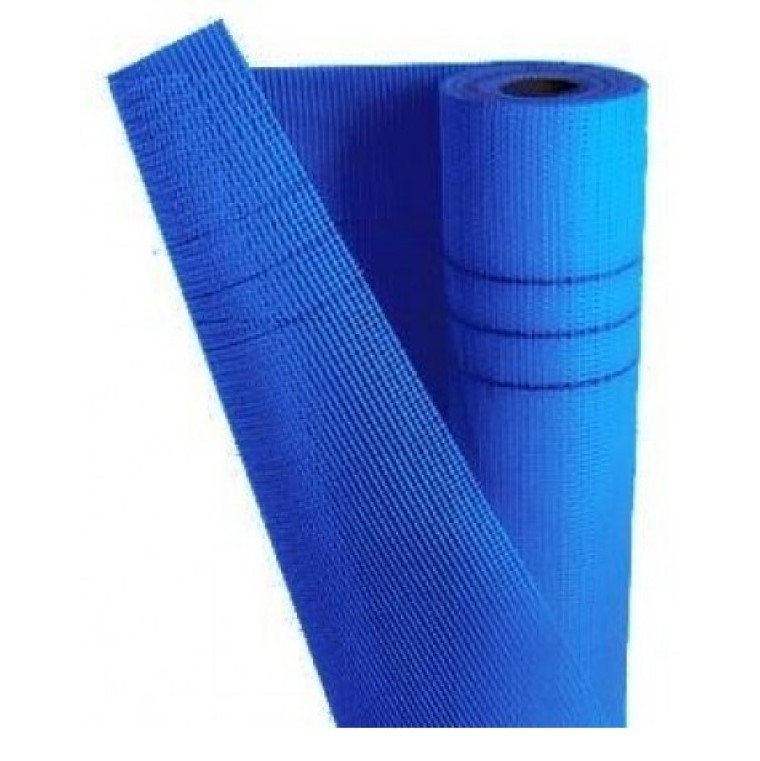  стеклотканевая фасадная синяя, плотность 160 г/м2 — ХозЛавка
